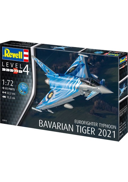 Model Kit Uçak Eurofighter Typhoon The Bavarian Tiger 2021 03818 fiyatları