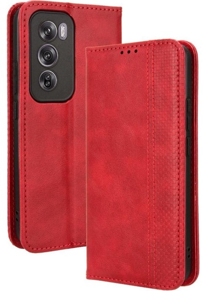 Oppo Oppo 12 5g Cüzdan Manyetik Kapatma Pu Deri Için Kılıf (Yurt Dışından)