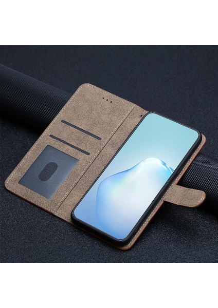 Huawei P30 Lite Flip Folio Cüzdan Pu Deri Tam Koruma Için Flip Case (Yurt Dışından)