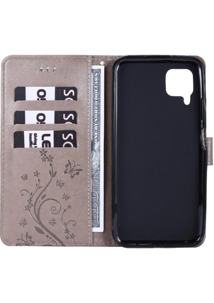Huawei P40 Lite Bilek Kayışı Için Filp Durumda Kart Tutucu Manyetik Kapatma Pu (Yurt Dışından) modelleri