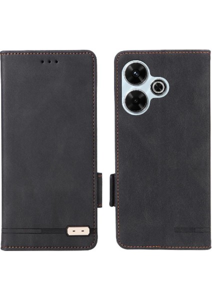 Xiaomi Redmi Için Flip Case 13 4g Kapak Toka ile Kickstand Kart Tutucu (Yurt Dışından)