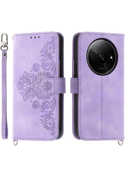 Xiaomi Redmi A3 Çoklu Kredi Kartı Yuvaları Için Flip Case Darbeye (Yurt Dışından) modelleri