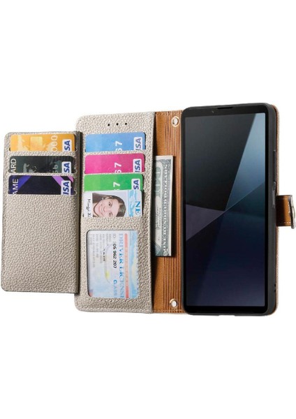 Sony Xperia 10 Vı Için Flip Case Cüzdan Darbeye Aşk Fermuar Deri (Yurt Dışından) fırsatları