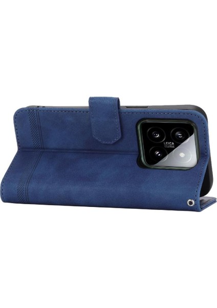 Xiaomi 14 Bileklik Manyetik Kapatma Nakit Cep Kart Yuvaları Için Flip Case (Yurt Dışından) fırsatları