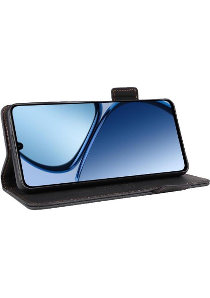 Realme C61 Manyetik Cüzdan Kart Tutucu Kapak Kickstand Için Flip Case (Yurt Dışından) modelleri