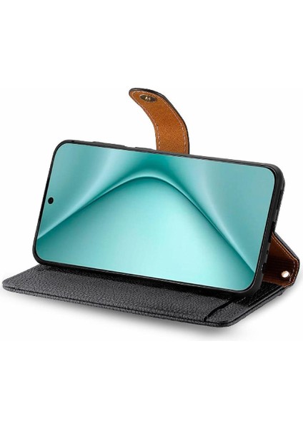 Huawei Pura 70 Için Flip Case Aşk Deri Kılıf Cüzdan Fermuar Darbeye (Yurt Dışından)