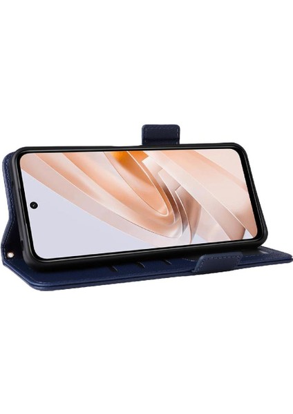 Xıaomı Poco M6 4g Manyetik Yan Toka Cüzdan Pu Deri Için Flip Case (Yurt Dışından)