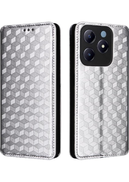 Realme C63 4g Pu Deri Cüzdan Manyetik Kapatma Kartı 3D Için Flip Case (Yurt Dışından)