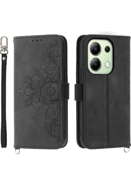 Xiaomi Redmi Not 13 Için Flip Case 4g Kabartmalı Darbeye Çoklu Kredi (Yurt Dışından) modelleri