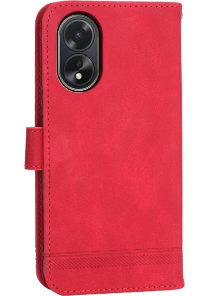 Oppo A38 4g Premium Bileklik Manyetik Kapatma Kart Yuvaları Için Flip Case (Yurt Dışından)