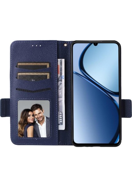 Realme C63 4g Için Flip Case Pu Deri Cüzdan Manyetik Yan Toka Kartı (Yurt Dışından) fiyatları