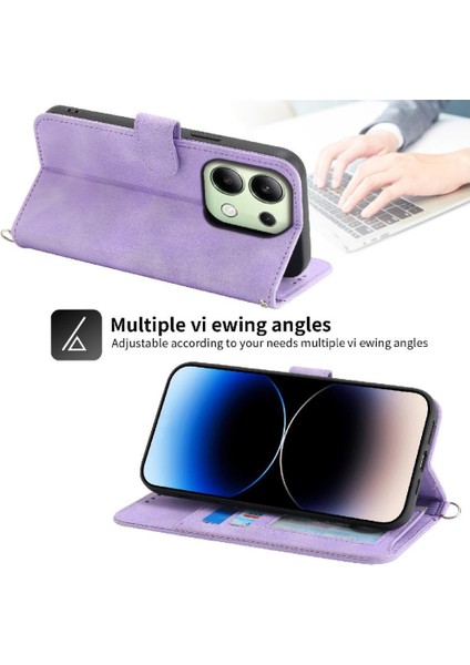 Xiaomi Redmi Not 13 Için Flip Case 4g Kabartmalı Darbeye Çoklu Kredi (Yurt Dışından) indirimleri