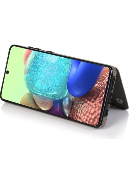 Samsung Galaxy A71 5g Flip Darbeye Pu Için Kart Tutucu Kılıf ile Cüzdan (Yurt Dışından) fiyatları
