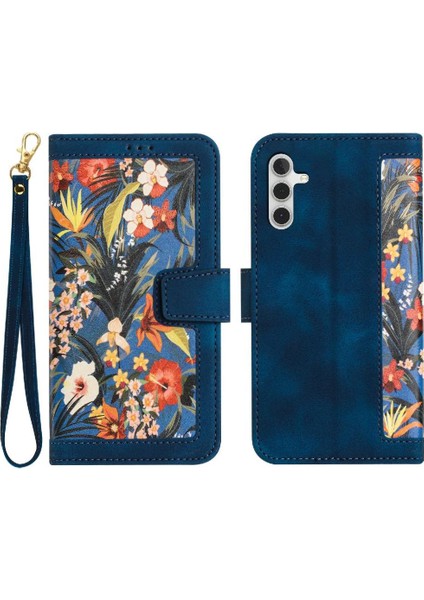 Samsung Galaxy A54 Manyetik Kapatma Pu Deri Kart Tutucu Için Cüzdan Kılıf (Yurt Dışından)