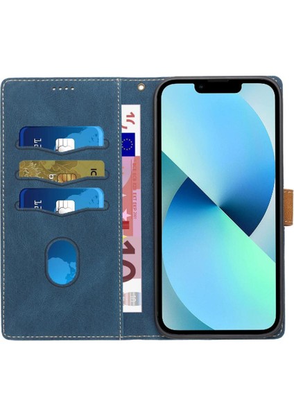 IPhone 15 Için Cüzdan Durumda Artı Kart Yuvası Manyetik Kapatma Kickstand Bilek (Yurt Dışından) indirimleri