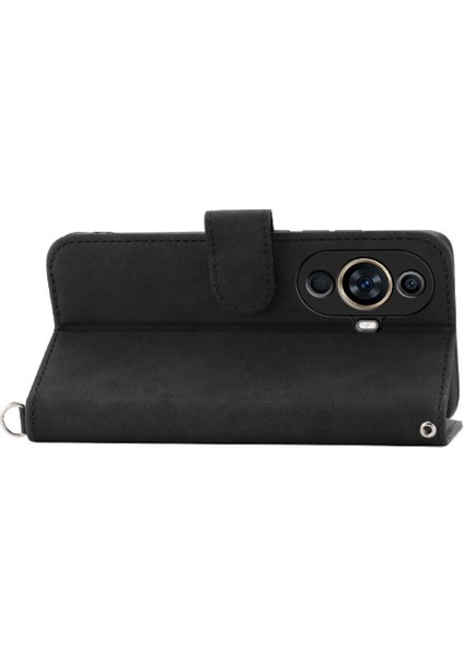 Huawei Nova 11 Için Flip Case Darbeye Bileklik Kabartmalı Çoklu Kart (Yurt Dışından) indirimleri