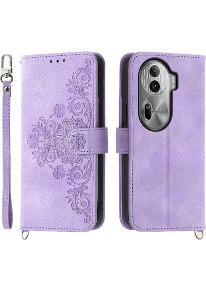 Oppo Oppo 11 Pro 5g Çoklu Kredi Kartı Yuvaları Bileklik Için Flip Case (Yurt Dışından)