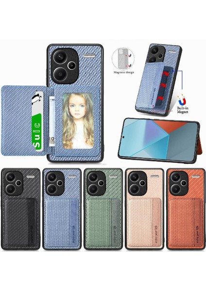 Xiaomi Redmi Için Not 13 Pro Artı Manyetik Kart Tutucu Komple Standı (Yurt Dışından)