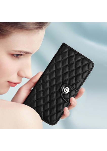 Xiaomi Redmi Için Not 9 Pro Max Kart Tutucu Cüzdan Kapak Bilek Şeridi (Yurt Dışından)
