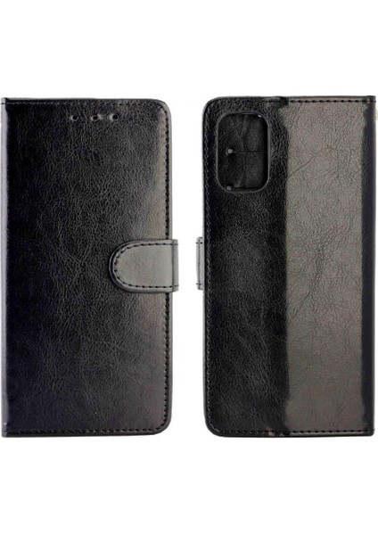 Samsung Galaxy A32 5g Kickstand Kart Tutucu Darbeye Pu Için Flip Case (Yurt Dışından)