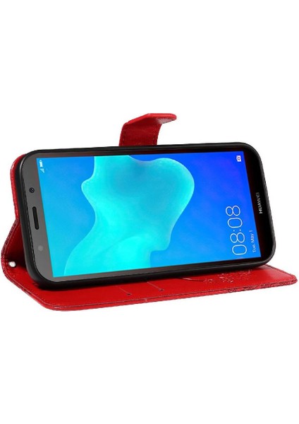Huawei Y5 Başbakan 2018 Yüksek Kalite Deri Ayrılabilir El Için Flip Case (Yurt Dışından) modelleri