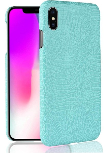 IPhone Xs Için Şık Klasik Durumda/x Anti Scratch Klasik Timsah Kapak (Yurt Dışından)