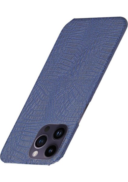 Şık Klasik Kılıf IPhone 14 Pro Max Klasik Timsah Moda Kapak (Yurt Dışından)