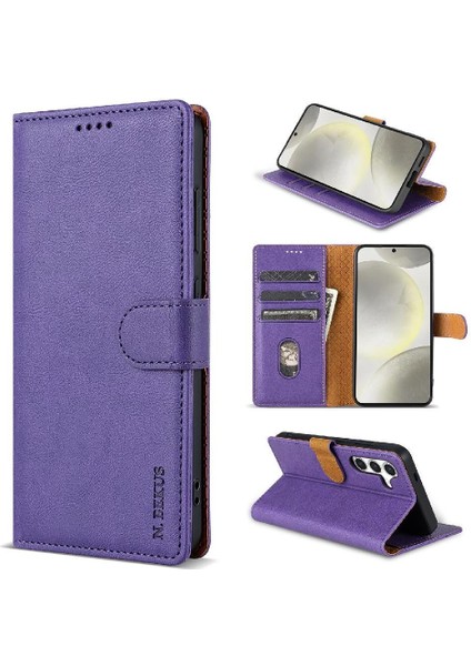 Samsung Galaxy M13 Için Flip Case 5g Kart Yuvaları Anti Kayma Çift Katmanlı Yan (Yurt Dışından)