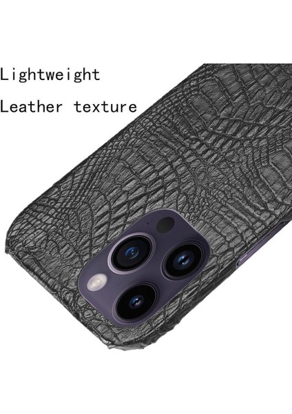 Şık Klasik Kılıf IPhone 14 Pro Max Klasik Timsah Moda Kapak (Yurt Dışından) fiyatları