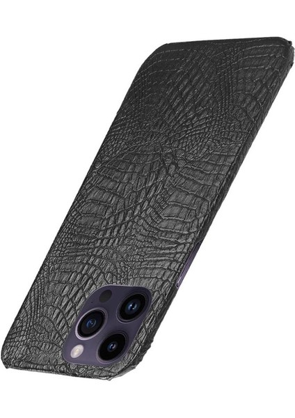 Şık Klasik Kılıf IPhone 14 Pro Max Klasik Timsah Moda Kapak (Yurt Dışından) indirimleri