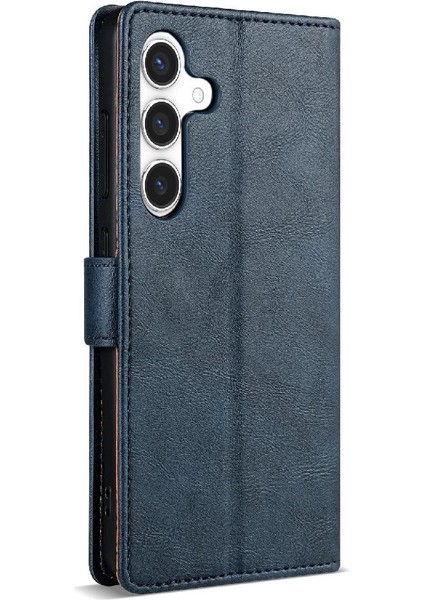 Samsung Galaxy A15 Için Flip Case 4g/5g Manyetik Kapatma Kart Yuvaları Çift (Yurt Dışından)