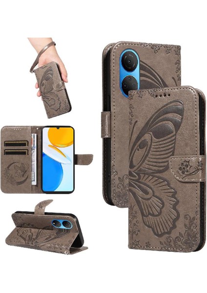 Onur X7 Için Flip Case Kredi Kartı Yuvası ile Ayrılabilir El Kayışı Yüksek (Yurt Dışından)