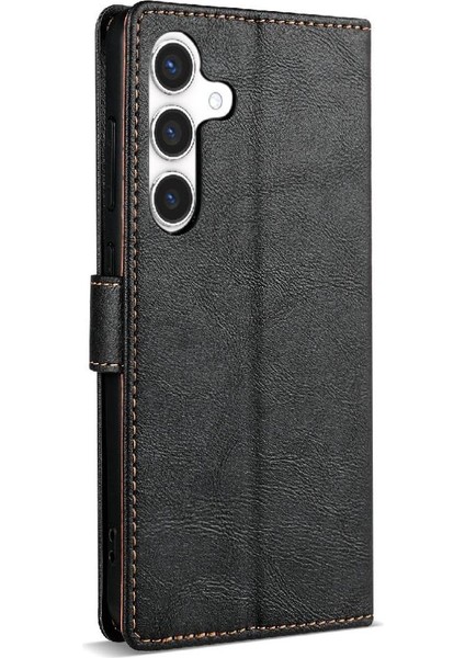 Samsung Galaxy A54 Için Flip Case Yan Cep Anti Kayma Kart Yuvaları Çift (Yurt Dışından)