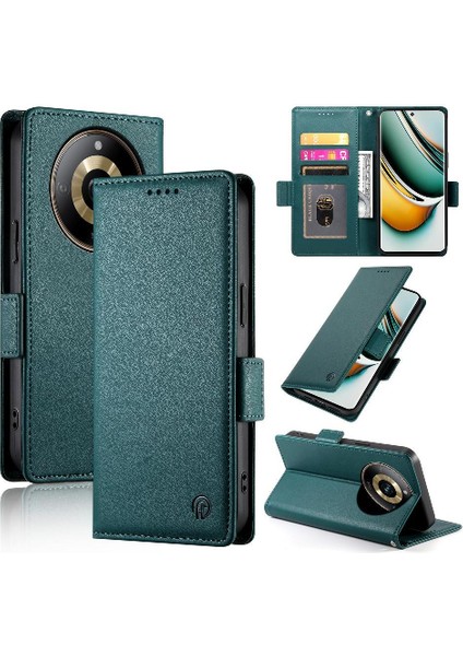 Realme 11 Pro Flip Kartvizit Yuvaları Cüzdan Günlük Kullanım Için Flip Case (Yurt Dışından)