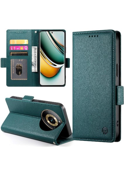 Realme 11 Pro Flip Kartvizit Yuvaları Cüzdan Günlük Kullanım Için Flip Case (Yurt Dışından)