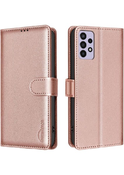 Samsung Galaxy A32 4g Kart Tutucu Kickstand Cüzdan Rfıd Pu Için Flip Case (Yurt Dışından) indirimleri