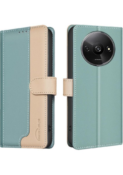 Xiaomi Redmi A3 Flip Folio Kickstand Rfıd Engelleme Tpu Iç Için Flip Case (Yurt Dışından) indirimleri