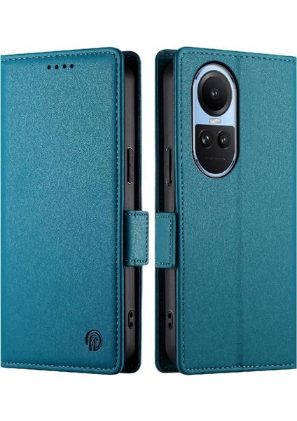 Oppo Oppo 10 5g Flip Günlük Kullanım Için Flip Case Kart Yuvaları Iş Cüzdan (Yurt Dışından)