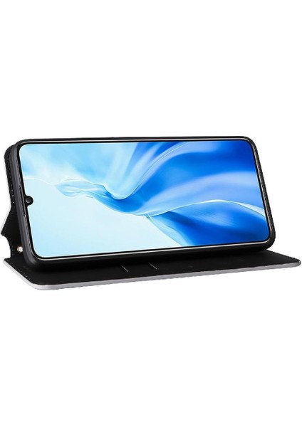 Oukitel C51 Cüzdan 3D Desen Manyetik Kapatma Pu Deri Için Flip Case (Yurt Dışından)