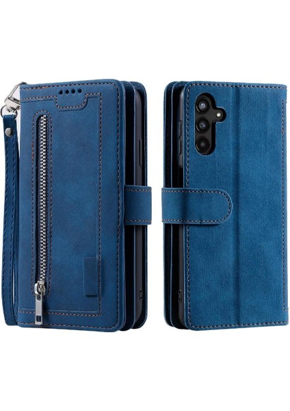 Samsung Galaxy A13 Için Flip Case 4g/5g 9 Kart Yuvaları Kickstand Pu Deri (Yurt Dışından)