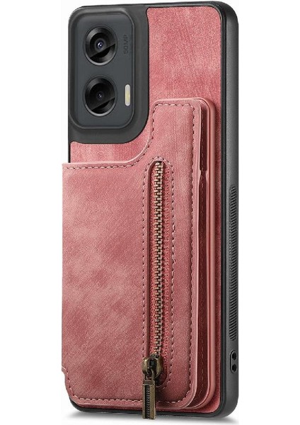 Motorola Moto G Stylus 5g Için Kılıf 2024 Katlanabilir Arka Kapak Vintage Fermuar (Yurt Dışından) fırsatları