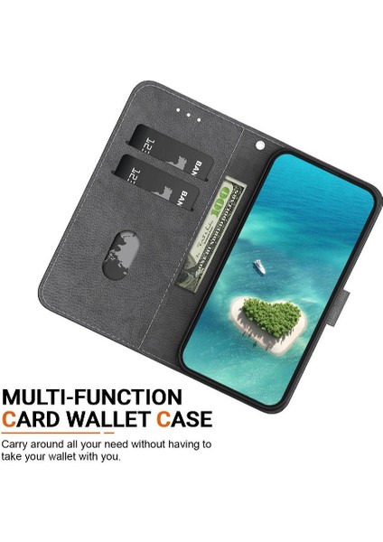 Realme C61 Pu Deri Cüzdan Kart Yuvaları Manyetik Kapatma Çiçek Için Kılıf (Yurt Dışından) fiyatları