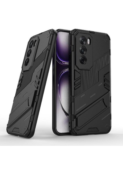 Oppo Oppo 12 5g Kickstand Sağlam Askeri Koruyucu Kapak Için Kılıf (Yurt Dışından) fiyatları