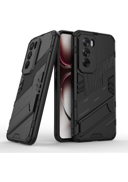 Oppo Oppo 12 Pro 5g Için Kickstand Koruyucu Kapak Sağlam Askeri (Yurt Dışından)