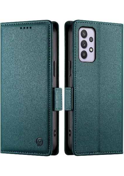 Samsung Galaxy A32 5g Flip Cüzdan Günlük Kullanım Kart Yuvaları Için Flip Case (Yurt Dışından)
