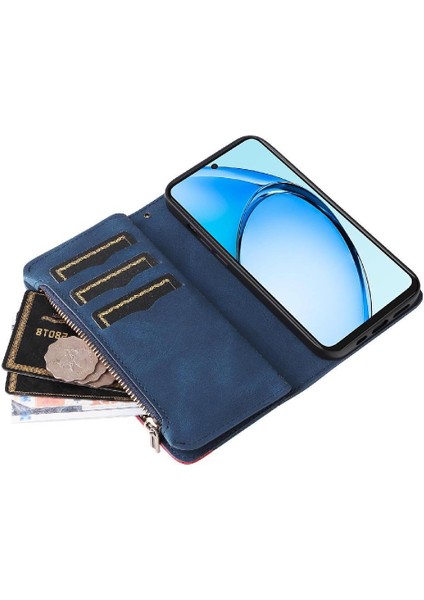 Kart Yuvası Standı Iki Renkli Tarzı ile Oppo A60 4g Dokuz Kart Yuvaları Için Kılıf (Yurt Dışından) fırsatları