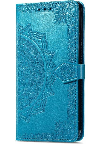 Mays Shop Samsung Galaxy M55 Flip Kapak Için Flip Case Darbeye Deri Kılıf (Yurt Dışından)