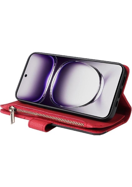 Oppo Oppo 12 5g Dokuz Kart Yuvaları Için Kılıf Kickstand Koruyucu Fermuar Tarzı (Yurt Dışından) fırsatları