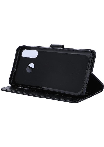 Huawei P30 Lite Bilek Kayışı Kart Tutucu Manyetik Kapatma Pu Için Filp Durumda (Yurt Dışından)