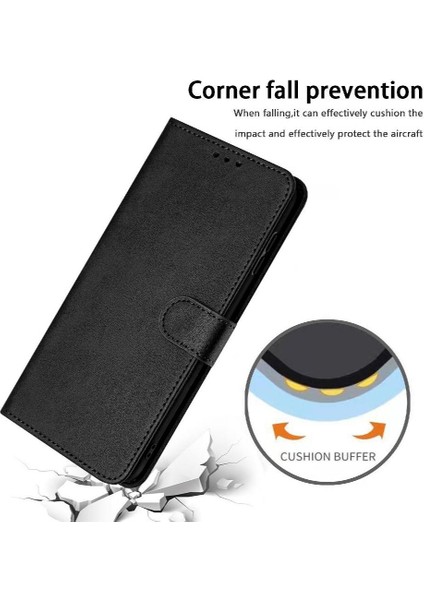 Kart Yuvası ile Xiaomi Redmi A2 Artı Kickstand Için Flip Case Pu Deri (Yurt Dışından)